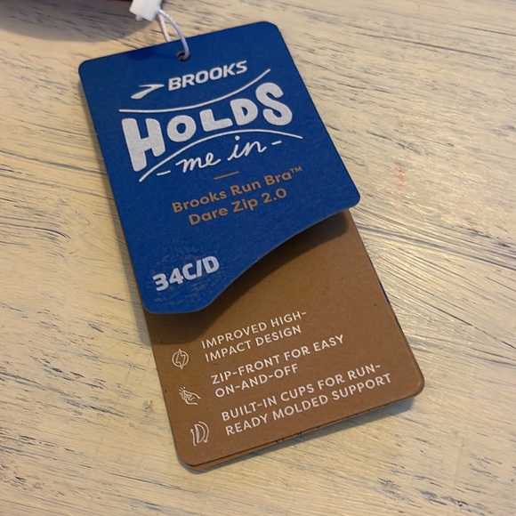 Brooks Run Bra Dare Zip 2.0 - Picture 4 of 7